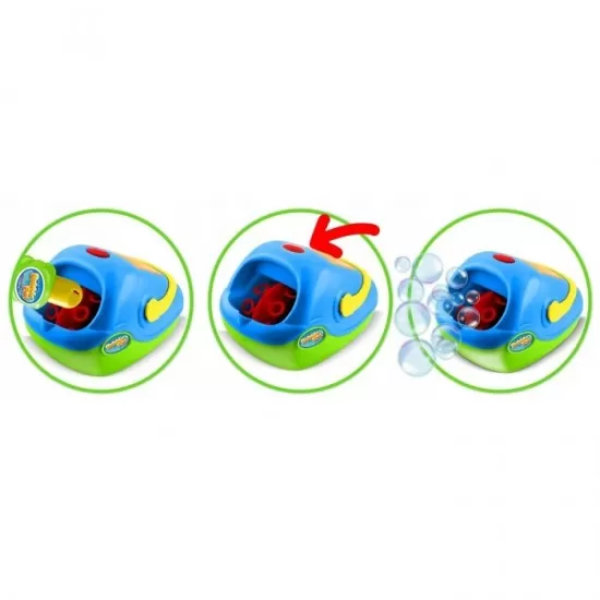 Masina pentru balonase din sapun Ricokids RK-902 - Albastru Masina pentru balonase din sapun Ricokids RK-902 - Albastru
