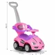 Masinuta de impins 3 in 1 Ecotoys 381 - Roz Masinuta de impins 3 in 1 Ecotoys 381 - Roz