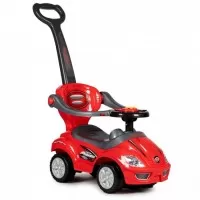 Masinuta de impins 3 in 1 Ecotoys 382 - Rosu