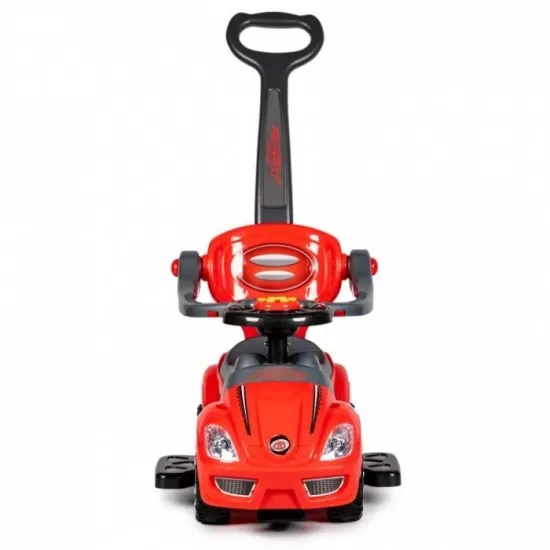 Masinuta de impins 3 in 1 Ecotoys 382 - Rosu Masinuta de impins 3 in 1 Ecotoys 382 - Rosu