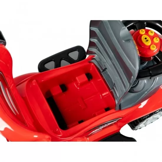 Masinuta de impins 3 in 1 Ecotoys 382 - Rosu Masinuta de impins 3 in 1 Ecotoys 382 - Rosu