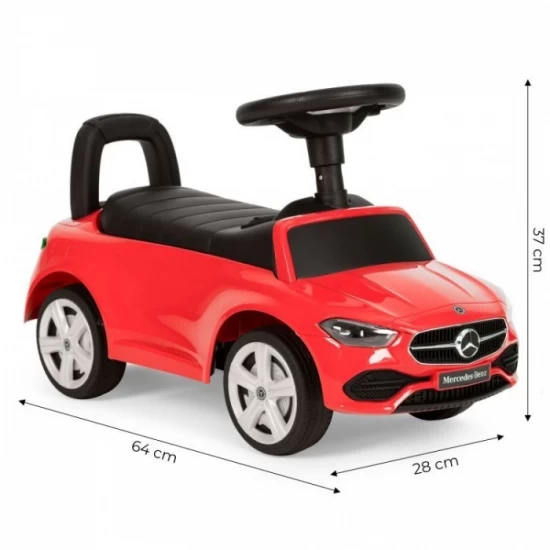Masinuta de impins cu maner Mercedes C Class Ecotoys 667 - Rosu Masinuta de impins cu maner Mercedes C Class Ecotoys 667 - Rosu