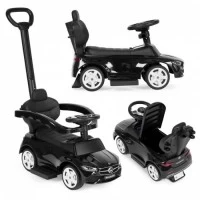 Masinuta de impins cu maner Mercedes C Class Ecotoys 668 - Negru