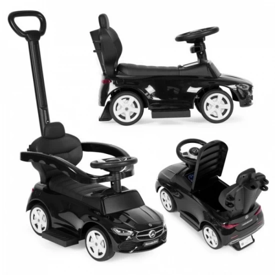 Masinuta de impins cu maner Mercedes C Class Ecotoys 668 - Negru Masinuta de impins cu maner Mercedes C Class Ecotoys 668 - Negru