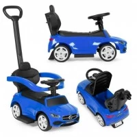 Masinuta de impins cu maner Mercedes C Class Ecotoys 668 - Albastru