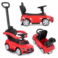 Masinuta de impins cu maner Mercedes C Class Ecotoys 668 - Rosu