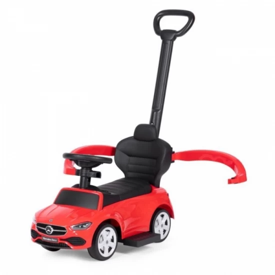 Masinuta de impins cu maner Mercedes C Class Ecotoys 668 - Rosu Masinuta de impins cu maner Mercedes C Class Ecotoys 668 - Rosu