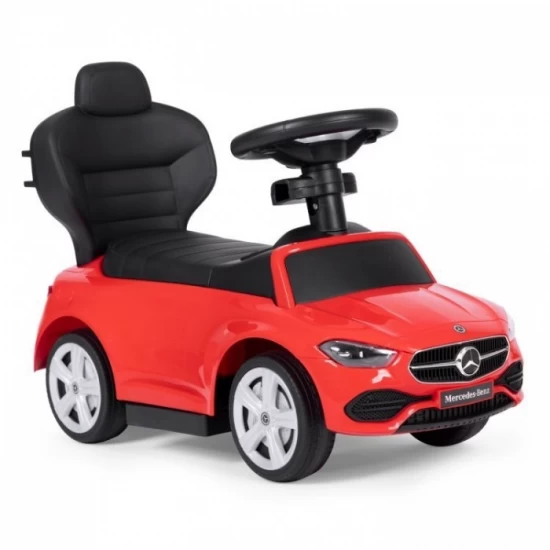 Masinuta de impins cu maner Mercedes C Class Ecotoys 668 - Rosu Masinuta de impins cu maner Mercedes C Class Ecotoys 668 - Rosu
