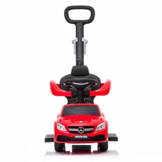 Masinuta de impins cu maner Mercedes Ecotoys 639 - Rosu Masinuta de impins cu maner Mercedes Ecotoys 639 - Rosu