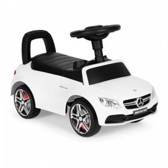 Masinuta de impins cu sunete Mercedes Ecotoys 638 - Alb Masinuta de impins cu sunete Mercedes Ecotoys 638 - Alb