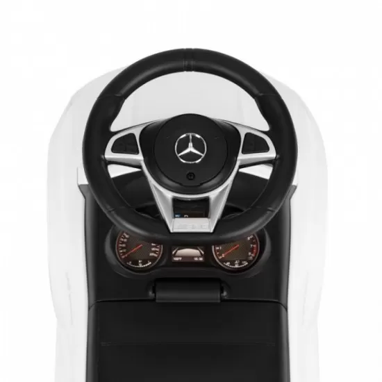 Masinuta de impins cu sunete Mercedes Ecotoys 638 - Alb Masinuta de impins cu sunete Mercedes Ecotoys 638 - Alb