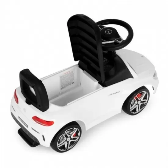 Masinuta de impins cu sunete Mercedes Ecotoys 638 - Alb Masinuta de impins cu sunete Mercedes Ecotoys 638 - Alb
