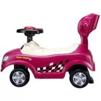 Masinuta de impins Ecotoys 321 Mini Cooper - Roz