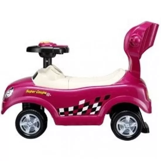 Masinuta de impins Ecotoys 321 Mini Cooper - Roz Masinuta de impins Ecotoys 321 Mini Cooper - Roz
