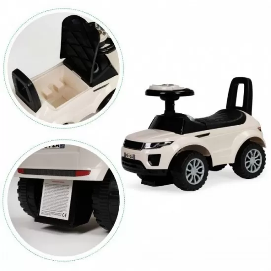 Masinuta de impins Ecotoys 613W - Alb Masinuta de impins Ecotoys 613W - Alb