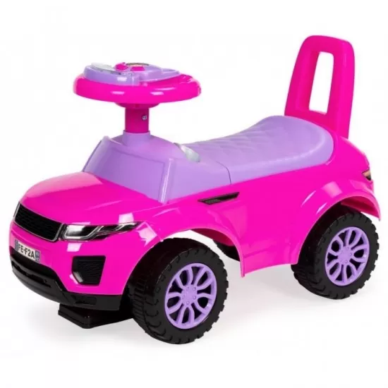 Masinuta de impins Ecotoys 613W - Roz Masinuta de impins Ecotoys 613W - Roz