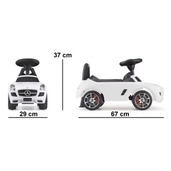 Masinuta de impins Mercedes Benz SLS AMG – Alb Masinuta de impins Mercedes Benz SLS AMG – Alb