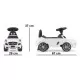 Masinuta de impins Mercedes Benz SLS AMG – Alb Masinuta de impins Mercedes Benz SLS AMG – Alb