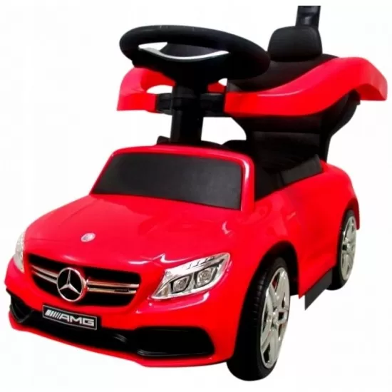 Masinuta de impins Mercedes C63 AMG R-Sport - Rosu Masinuta de impins Mercedes C63 AMG R-Sport - Rosu