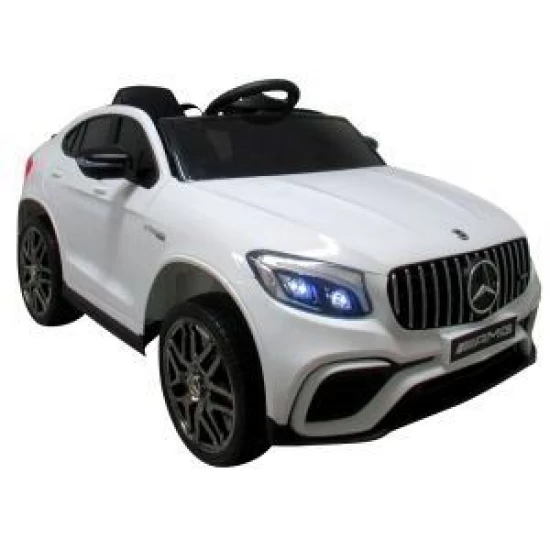 Masinuta electrica cu telecomanda 4 x 4, roti EVA, Mercedes AMG GLC 63S, varsta 3-6 ani, 115x61x55 CM, putere 180W R-Sport - Alb Masinuta electrica cu telecomanda 4 x 4, roti EVA, Mercedes AMG GLC 63S, varsta 3-6 ani, 115x61x55 CM, putere 180W R-Sport - Alb