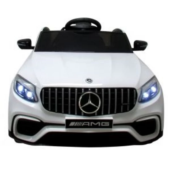 Masinuta electrica cu telecomanda 4 x 4, roti EVA, Mercedes AMG GLC 63S, varsta 3-6 ani, 115x61x55 CM, putere 180W R-Sport - Alb Masinuta electrica cu telecomanda 4 x 4, roti EVA, Mercedes AMG GLC 63S, varsta 3-6 ani, 115x61x55 CM, putere 180W R-Sport - Alb