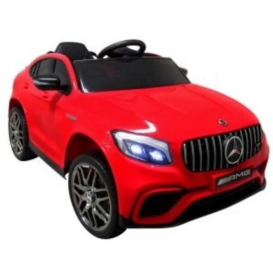 Masinuta electrica cu telecomanda 4 x 4, roti EVA, Mercedes AMG GLC 63S, 115x61x55 CM, putere 180W R-Sport - Rosu Masinuta electrica cu telecomanda 4 x 4, roti EVA, Mercedes AMG GLC 63S, 115x61x55 CM, putere 180W R-Sport - Rosu