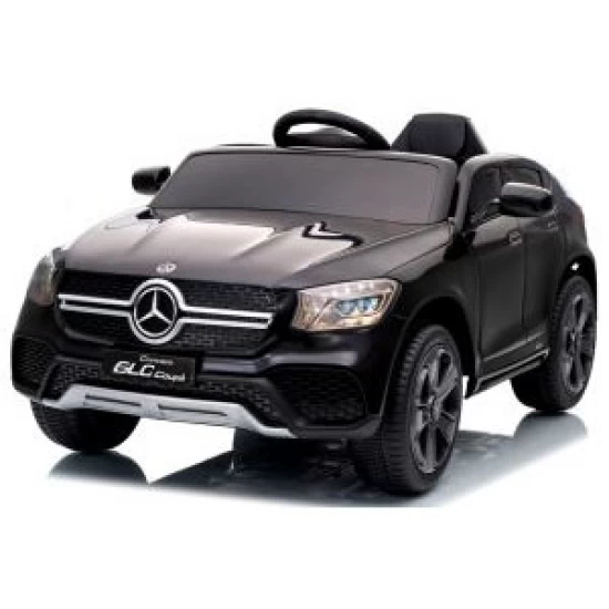 Masinuta electrica cu telecomanda 4 x 4, roti EVA, Mercedes AMG GLC COUPE, varsta 1-4.5 ani, 105x67x46 cm, putere 180W - Negru