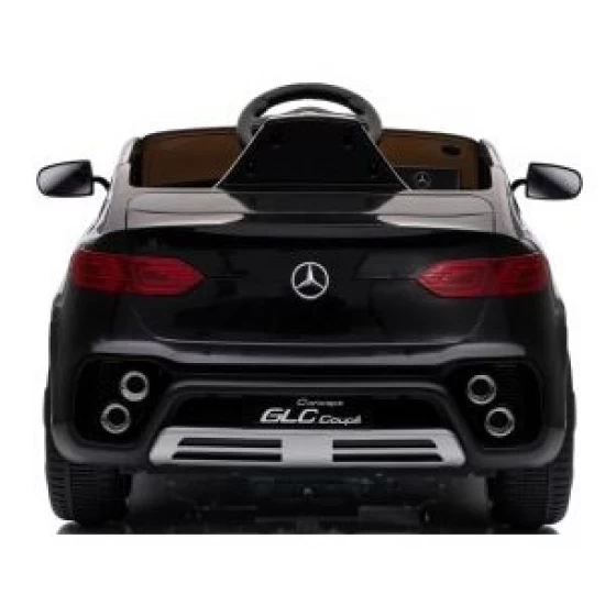 Masinuta electrica cu telecomanda 4 x 4, roti EVA, Mercedes AMG GLC COUPE, varsta 1-4.5 ani, 105x67x46 cm, putere 180W - Negru
