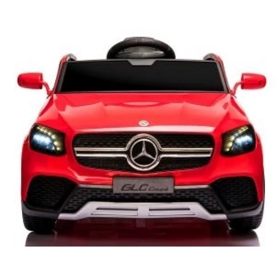 Masinuta electrica cu telecomanda 4 x 4, roti EVA, Mercedes AMG GLC COUPE, varsta 1-4.5 ani, 105x67x46 cm, putere 180W - Rosu