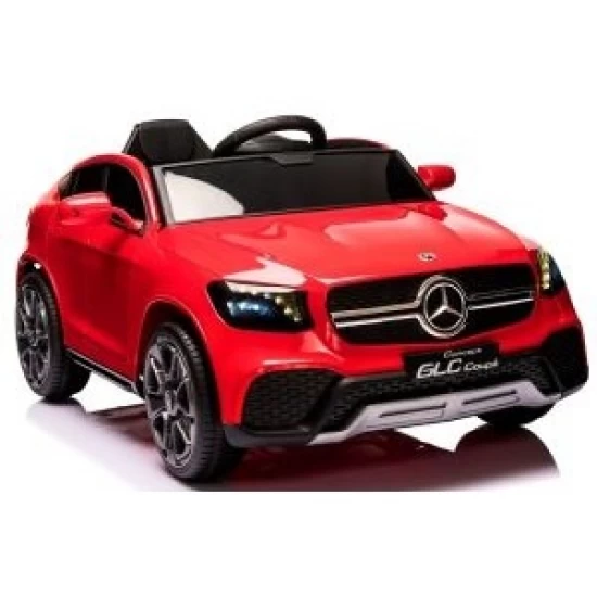 Masinuta electrica cu telecomanda 4 x 4, roti EVA, Mercedes AMG GLC COUPE, varsta 1-4.5 ani, 105x67x46 cm, putere 180W - Rosu