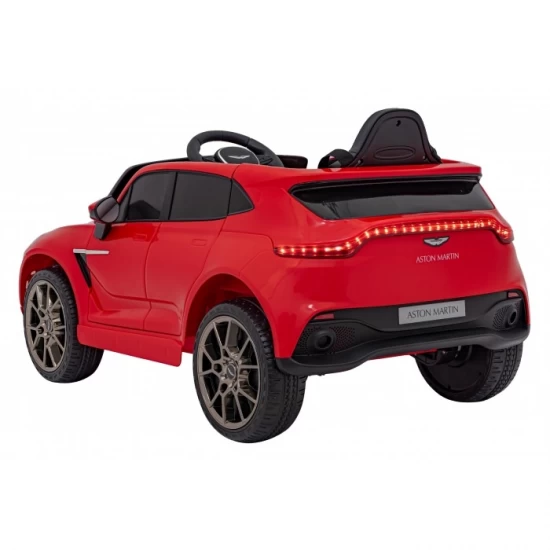 Masinuta electrica cu telecomanda Aston Martin DBX, roti EVA, scaun tapitat, 105x62x48 cm, putere 100W - Rosu Masinuta electrica cu telecomanda Aston Martin DBX, roti EVA, scaun tapitat, 105x62x48 cm, putere 100W - Rosu