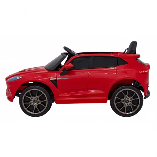 Masinuta electrica cu telecomanda Aston Martin DBX, roti EVA, scaun tapitat, 105x62x48 cm, putere 100W - Rosu Masinuta electrica cu telecomanda Aston Martin DBX, roti EVA, scaun tapitat, 105x62x48 cm, putere 100W - Rosu
