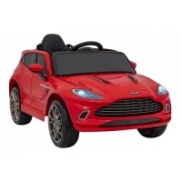 Masinuta electrica cu telecomanda Aston Martin DBX, roti EVA, scaun tapitat, 105x62x48 cm, putere 100W - Rosu