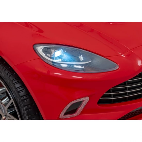 Masinuta electrica cu telecomanda Aston Martin DBX, roti EVA, scaun tapitat, 105x62x48 cm, putere 100W - Rosu Masinuta electrica cu telecomanda Aston Martin DBX, roti EVA, scaun tapitat, 105x62x48 cm, putere 100W - Rosu