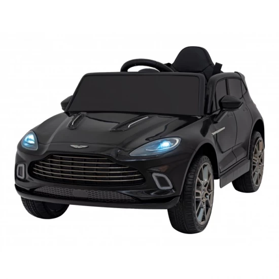 Masinuta electrica cu telecomanda Aston Martin DBX, roti EVA, scaun tapitat, 105x62x48 cm, putere 100W - Negru Masinuta electrica cu telecomanda Aston Martin DBX, roti EVA, scaun tapitat, 105x62x48 cm, putere 100W - Negru