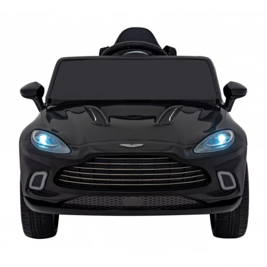 Masinuta electrica cu telecomanda Aston Martin DBX, roti EVA, scaun tapitat, 105x62x48 cm, putere 100W - Negru Masinuta electrica cu telecomanda Aston Martin DBX, roti EVA, scaun tapitat, 105x62x48 cm, putere 100W - Negru