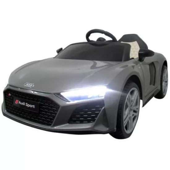 Masinuta electrica cu telecomanda Audi R8 - 107 cm R-Sport - Gri Masinuta electrica cu telecomanda Audi R8 - 107 cm R-Sport - Gri