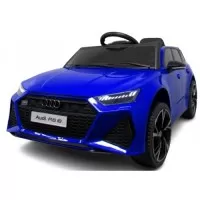 Masinuta electrica cu telecomanda Audi RS6 R-Sport - Albastru