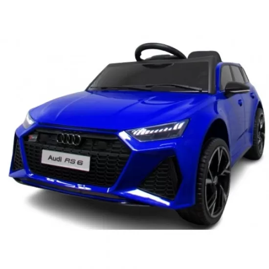 Masinuta electrica cu telecomanda Audi RS6 R-Sport - Albastru Masinuta electrica cu telecomanda Audi RS6 R-Sport - Albastru