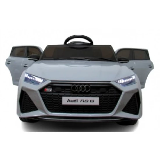 Masinuta electrica cu telecomanda Audi RS6 R-Sport - Gri