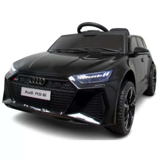 Masinuta electrica cu telecomanda Audi RS6 R-Sport - Negru Masinuta electrica cu telecomanda Audi RS6 R-Sport - Negru