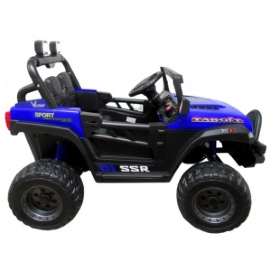 Masinuta electrica cu telecomanda Auto X16, 110x70x68 cm, varsta 1-5 ani, roti EVA, scaun din piele ECO, putere 90W, R-Sport - Albastru Masinuta electrica cu telecomanda Auto X16, 110x70x68 cm, varsta 1-5 ani, roti EVA, scaun din piele ECO, putere 90W, R-Sport - Albastru