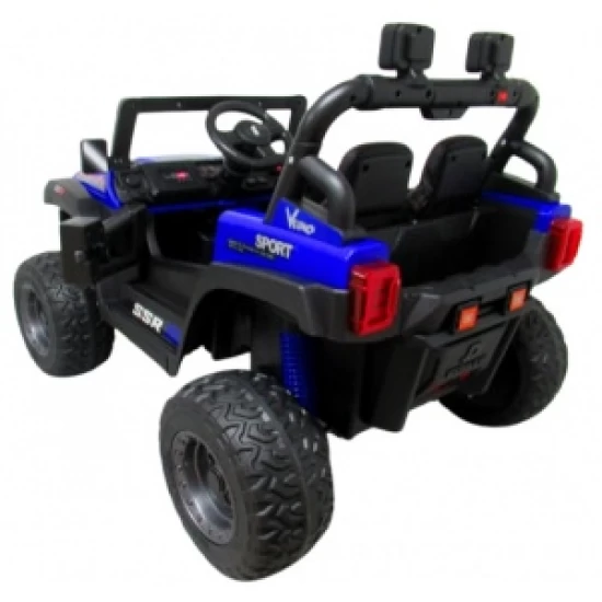 Masinuta electrica cu telecomanda Auto X16, 110x70x68 cm, varsta 1-5 ani, roti EVA, scaun din piele ECO, putere 90W, R-Sport - Albastru Masinuta electrica cu telecomanda Auto X16, 110x70x68 cm, varsta 1-5 ani, roti EVA, scaun din piele ECO, putere 90W, R-Sport - Albastru