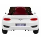 Masinuta electrica cu telecomanda BENTLEY EXP 12, roti EVA, scaun tapitat, 107x59x44 cm, putere 24V - Alb