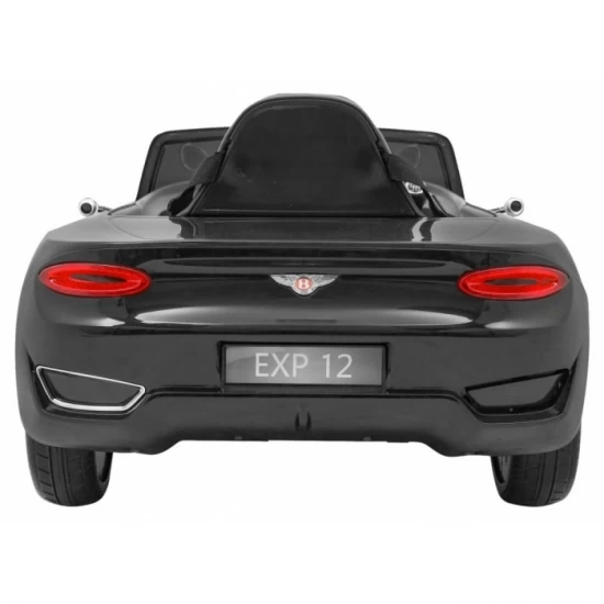 Masinuta electrica cu telecomanda Bentley EXP 12, roti EVA, scaun tapitat, 107x59x44 cm, putere 24V - Negru Masinuta electrica cu telecomanda Bentley EXP 12, roti EVA, scaun tapitat, 107x59x44 cm, putere 24V - Negru