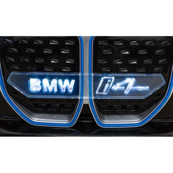 Masinuta electrica cu telecomanda BMW I4, roti EVA, scaun tapitat, 116x79x45 cm, putere 50W - Rosu Masinuta electrica cu telecomanda BMW I4, roti EVA, scaun tapitat, 116x79x45 cm, putere 50W - Rosu