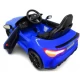 Masinuta electrica cu telecomanda BMW M4, 110x70x50 cm, varsta 1-5 ani, roti EVA, scaun din piele ECO, putere 90W - Albastru
