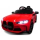 Masinuta electrica cu telecomanda BMW M4, 110x70x50 cm, varsta 1-5 ani, roti EVA, scaun din piele ECO, putere 90W - Rosu
