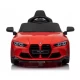 Masinuta electrica cu telecomanda BMW M4, 110x70x50 cm, varsta 1-5 ani, roti EVA, scaun din piele ECO, putere 90W - Rosu