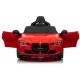 Masinuta electrica cu telecomanda BMW M4, 110x70x50 cm, varsta 1-5 ani, roti EVA, scaun din piele ECO, putere 90W - Rosu